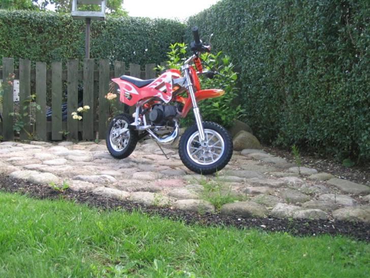 MiniBike Crosser 49cc.sælges billede 5
