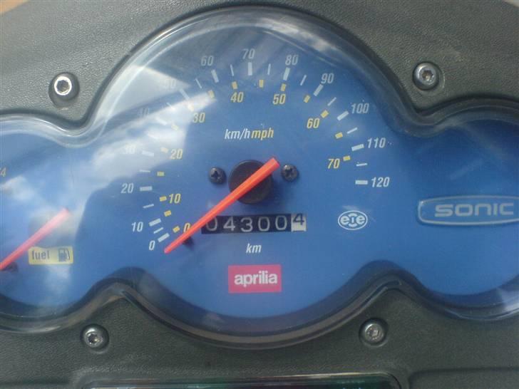 Aprilia Sonic **STJÅLET!** - speedo. anden speedo plade kommer snart billede 5