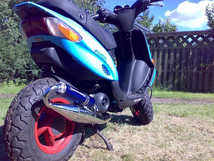 Gilera Stalker (SOLGT) - nyt pic.. mangler stadig at male fælge hvide og indreskjolde hvide og blank blinklysglas. billede 13