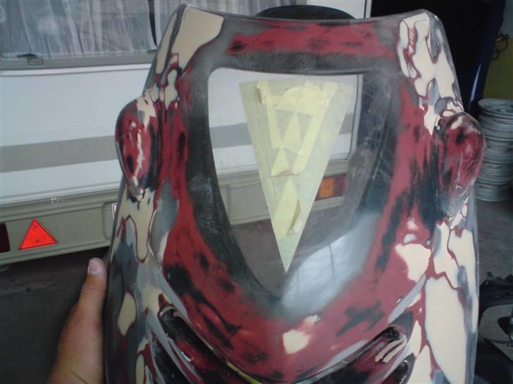 Aprilia sonic byttet til senda. - sådan så alle mine skjolde ud da jeg købte den.. billede 5