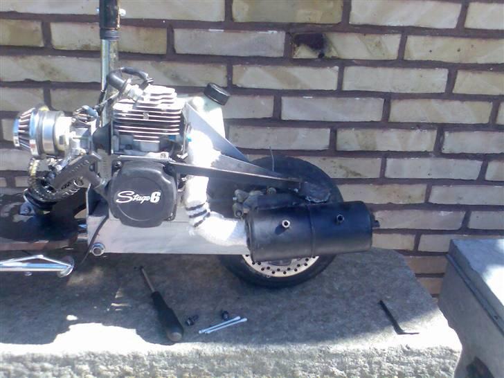 MiniBike løbehjul (SOLGT) - -Lad dig ikke snyde af størrelsen . billede 3