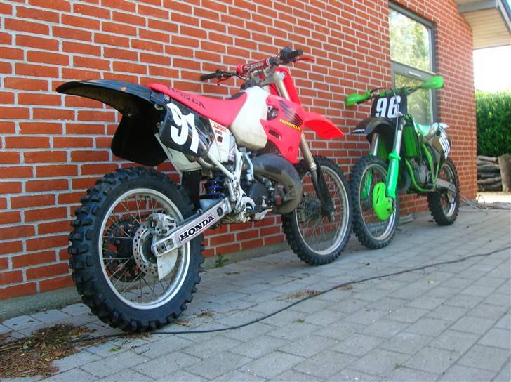 Kawasaki Kx 125 (Beatrice) SOLGT  - Sammen med en Kammerats honda billede 15