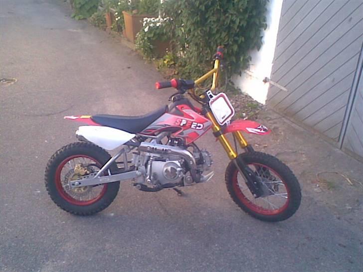 MiniBike Dirtbike 125 cc - (SOLGT) billede 1