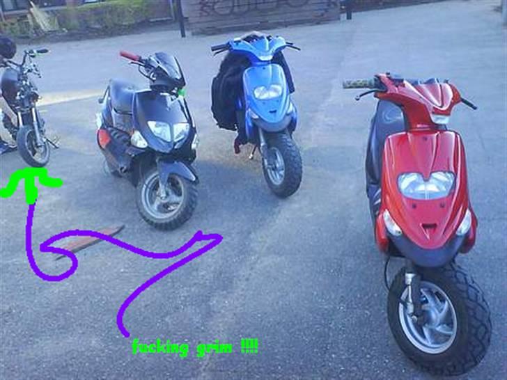 Gilera Stalker byttet til sonic - drengene slapper af.. + fucking grim gianto sprint billede 17