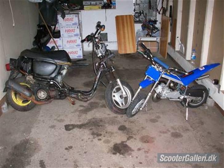 MiniBike minibike Crosser [SOLGT] - Min crosser og min ven´s jog billede 2