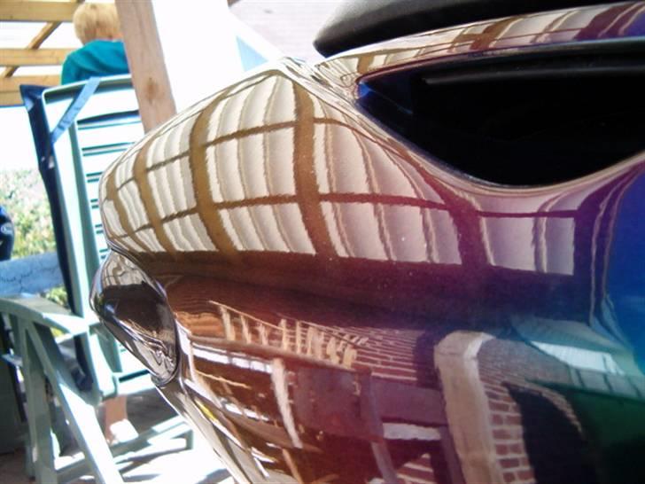 Aprilia Sonic Projekt 47% - Det nye bagskjold er kommet på. .. Lækker lakering billede 6