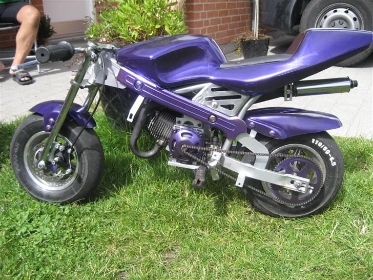 MiniBike pocket bike ''Solgt'' billede 16