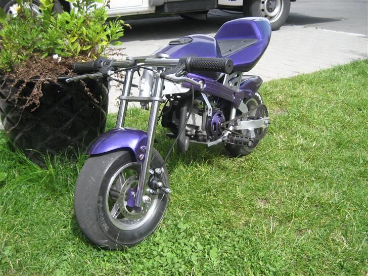 MiniBike pocket bike ''Solgt'' billede 17