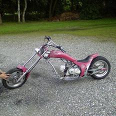 MiniBike chopper byttet til puch m