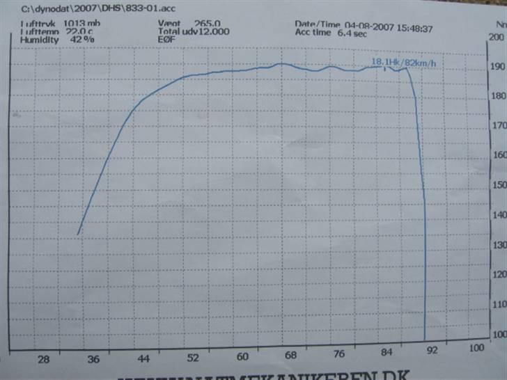Yamaha Aerox Baneracer (stage6) - på bænk til DHS 2007 billede 16
