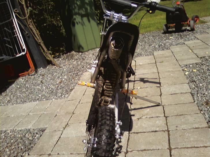 MiniBike trial bike 49cc - bagfra billede 2