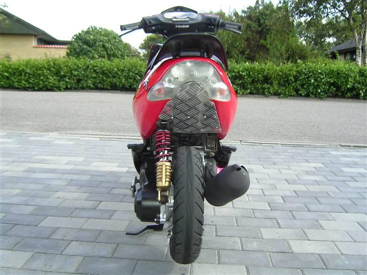 Aprilia sonic GP MS (SOLGT) - Alu dørk bagskærm billede 4