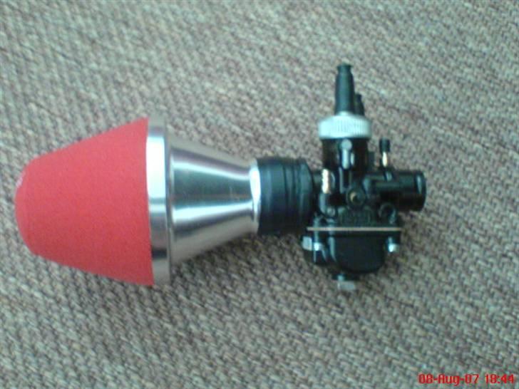 Gilera Stalker AC VÆK - 21mm dellorto Black Edition m. Hebo tragt filter :) billede 9