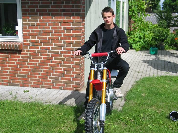 MiniBike Crosser 110cc DD - Op på Svinet vrid øret  og så afsted billede 8