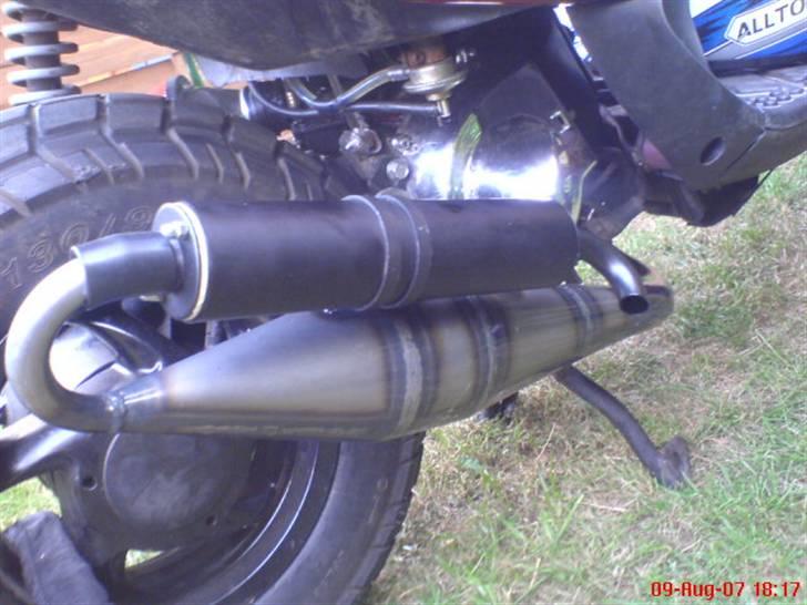 Gilera Stalker AC VÆK - MIn helt nye stage6 udstødning :) billede 12