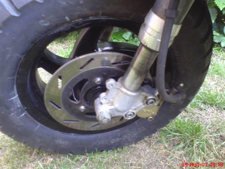 Gilera Stalker AC VÆK - nymalede fælge , med fin detajle på skiven :) billede 15