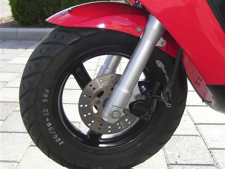 Aprilia sonic GP MS (SOLGT) - Metal sort for fælg med metal sort skrivebremse billede 11