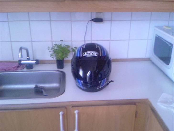 Honda SFX MHR - Min hjelm :p Utroligt hvad et visir kan gøre ved en T-hansen hjelm :D billede 10