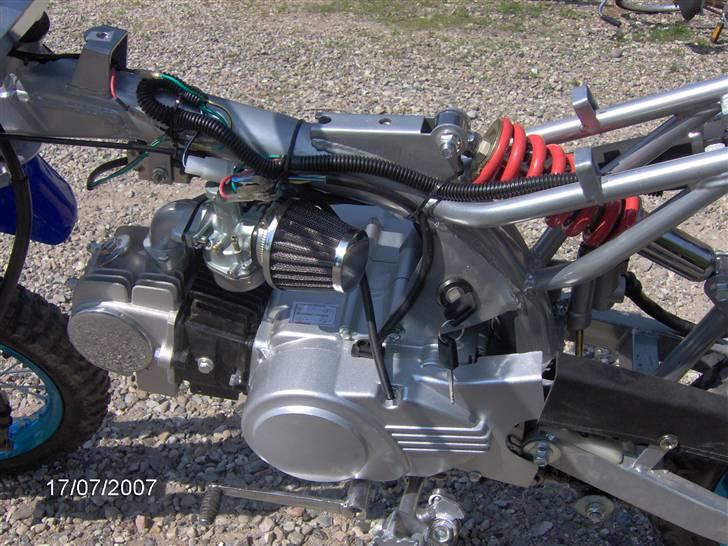 MiniBike 125cc crosser SOLGT billede 3