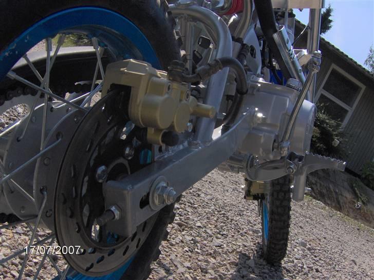 MiniBike 125cc crosser SOLGT billede 4