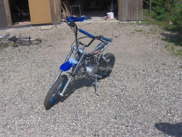 MiniBike 125cc crosser SOLGT billede 6