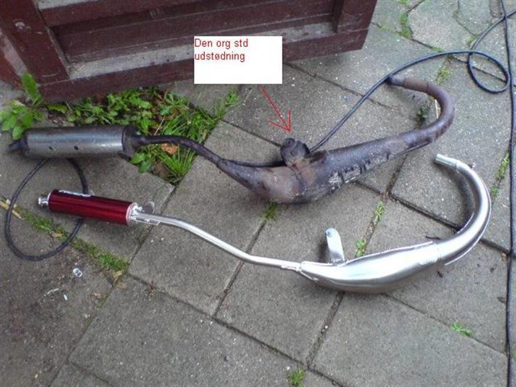 Yamaha Tzr50 Hebo Racer   - org udstødning vs Hebo  billede 19