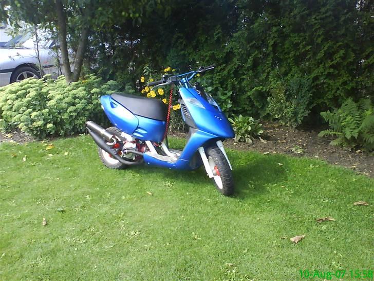 Aprilia sonic lc:byttet/bws/puch. - som den står nu. ikk så fed men blir den! billede 1