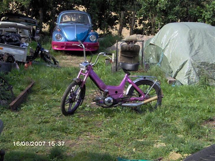 Puch maxi - SOLGT- - ikke de pæneste billeder men nye kommer senere hehe billede 1