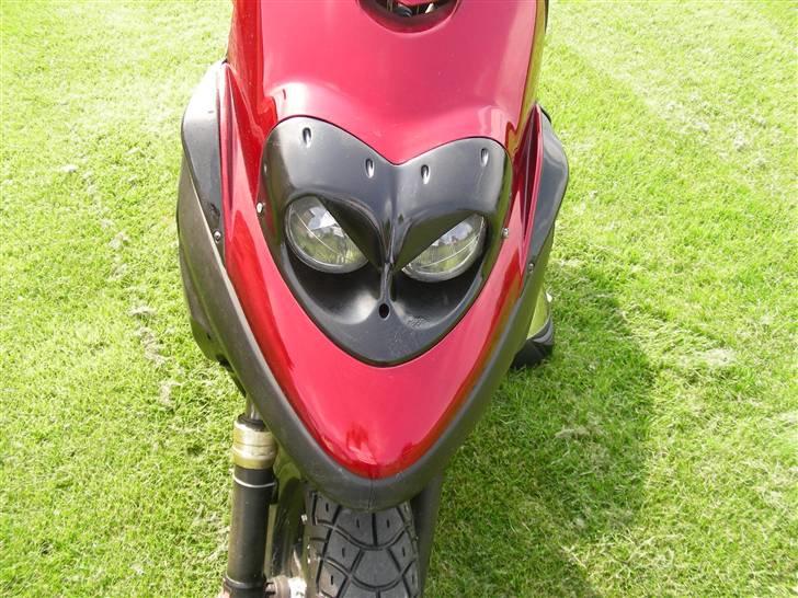 Yamaha Bws, byttet til lc sonic - der er kommet badboy på, men mangler lige at slibe og male, for malingen boblede op billede 7