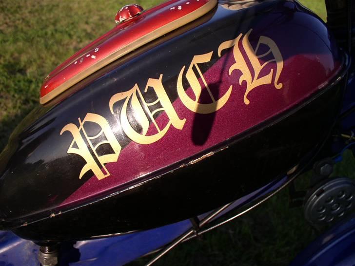 Puch MS 50 3 gear SOLGT - det eneste pæne på knallerten den skal dog males i den originale farve billede 5