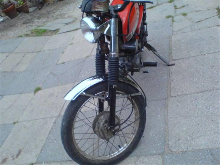 Yamaha fs1 k1 solgt - ´efter renovation´  ny forskærm, lygteholdere, lygtehus og renoveret forgaffel billede 7