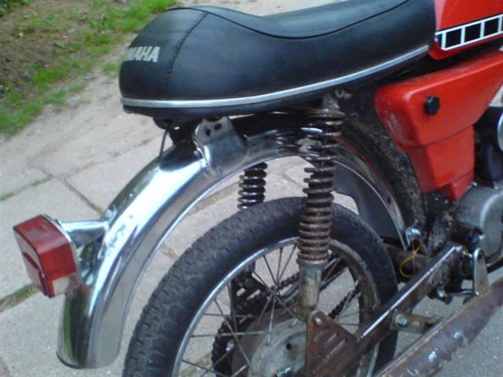 Yamaha fs1 k1 solgt - ´efter renovation´ ny bagskærm, baglygte, kæde og sæde billede 9