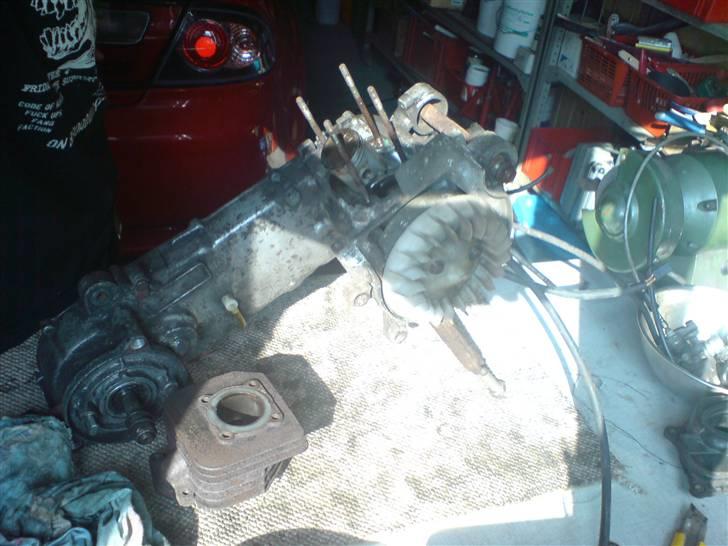 Yamaha Passola - Blokken er rengjort og skilt lidt ad.   15/08-07 billede 9