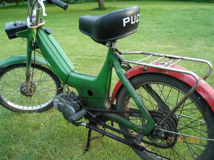 Puch Maxi K -projekt- - lille bemærkning, dyrk lige min udstødning ! :D  billede 8