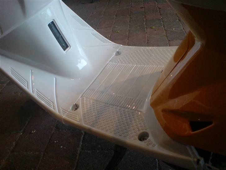 Yamaha JOG/ROX fede tider på den - blank hvide inderskjolde billede 11