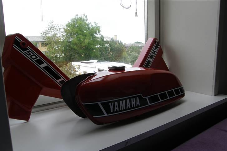 Yamaha Fs-1 - Nye skjolde og ny tank, som jeg har købt at Otto - Tak for handlen. billede 2