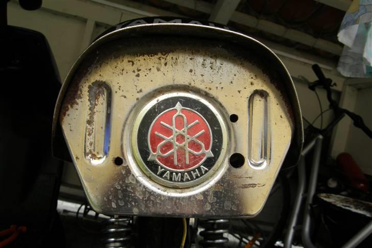 Yamaha Fs-1 - Bagenden, som der selvfølgelig kommer en baglygte på. billede 6