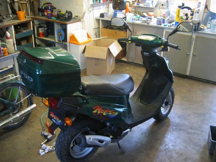 PGO hot50 solgt 5500,- - Sådan så den ud da jeg havde hentet den d. 7 august 2007 billede 20
