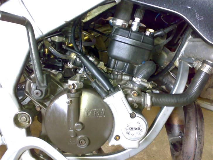 Derbi Senda Supermotard.byttet - så fik jeg sku lige sad 21mm på..og gjort rent!! billede 14