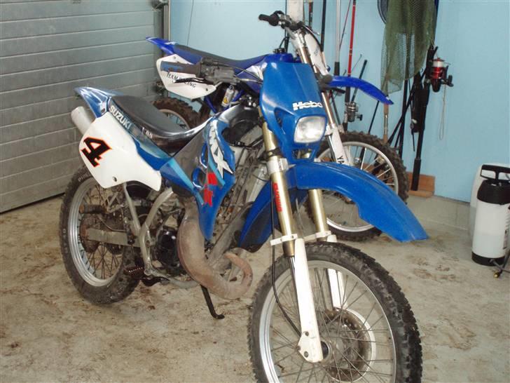 Suzuki RMX (projekt) - Før, samn med min crosser billede 13