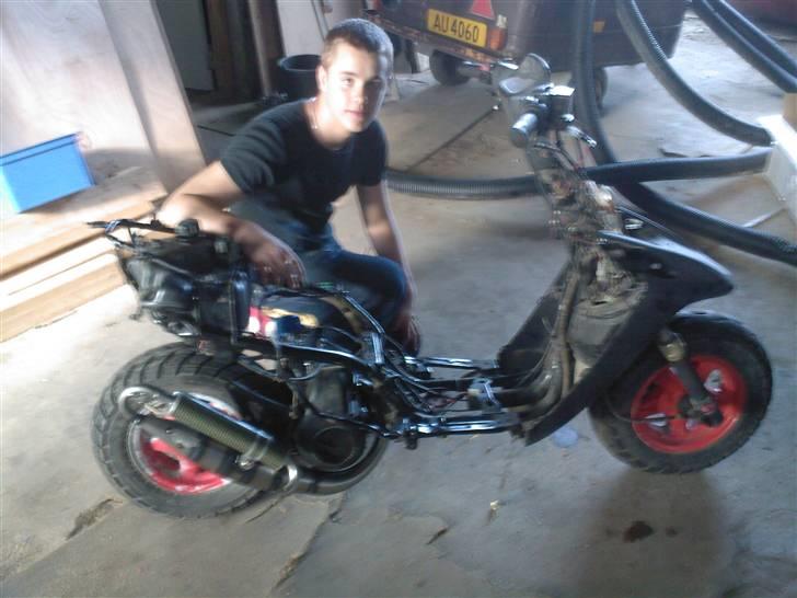 Yamaha Bws ng MHR AC - mig og scooteren.  billede 5