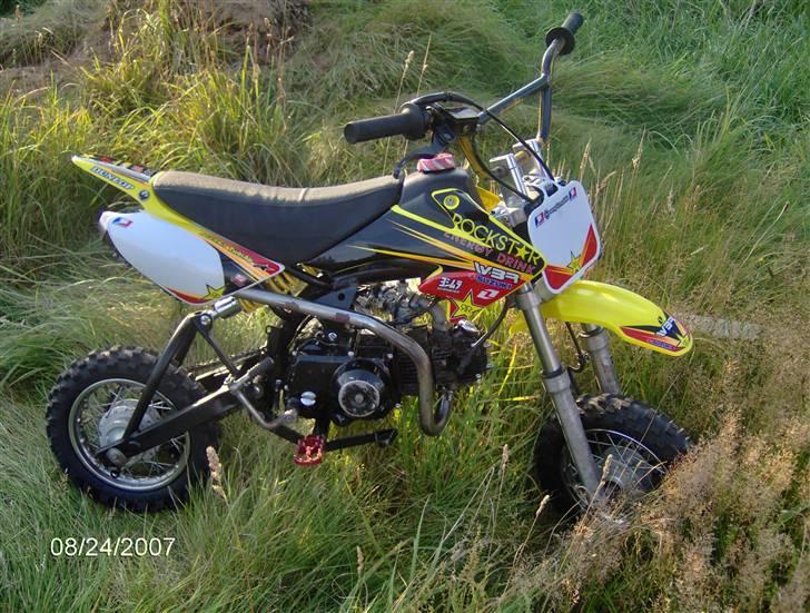 MiniBike pit bike  - ROCKSTAR pit bike billede 1