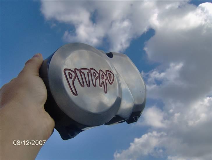 MiniBike pit bike  - pitpro svinghjulsdæksel ROCKSTAR pit bike billede 9