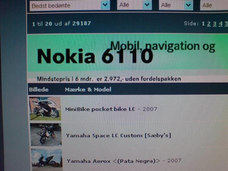 MiniBike pocket bike LC billede 2