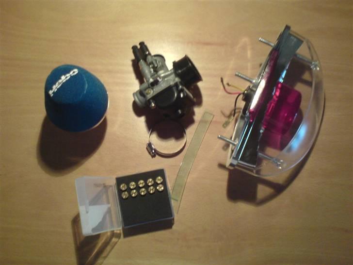 Peugeot Speedfight 2 STJÅLET! - Hebo powerfilter, 21mm. Dellorto kabu med dyser, Lexus baglygte. (Til salg) billede 7