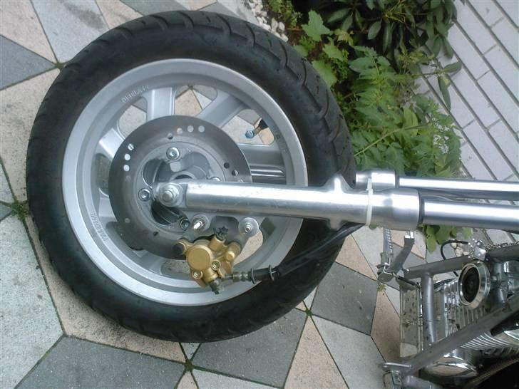 MiniBike min chopper - skivebremsen billede 3