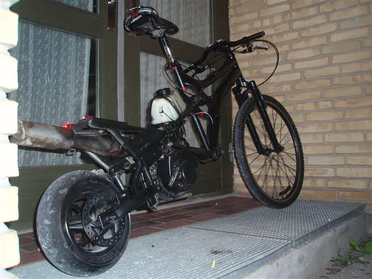 MiniBike Cykel racer :D - Med puch udstødning bag :D billede 5