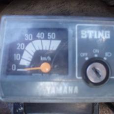 Yamaha sting byttet til sonic