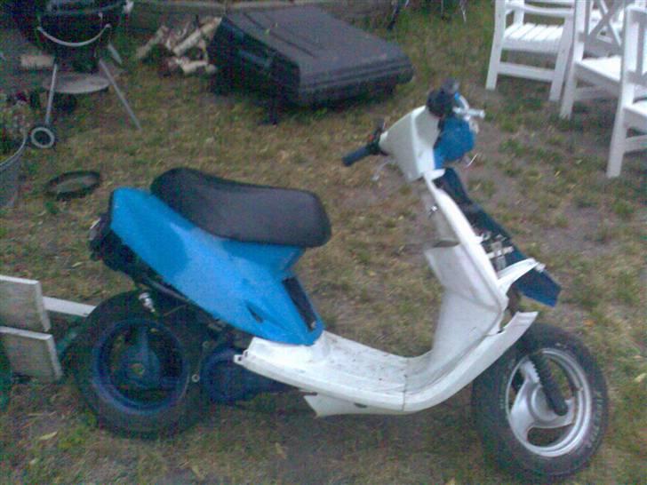 Yamaha jog as før Solgt  - så kom jeg hjem med den efter den havde været en tur i gudenåen  billede 10