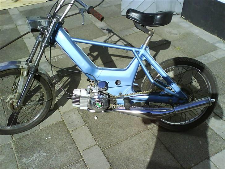 Puch Maxi K *Solgt* - Så blev jeg næsten færdig med den efter lang tid :) billede 2